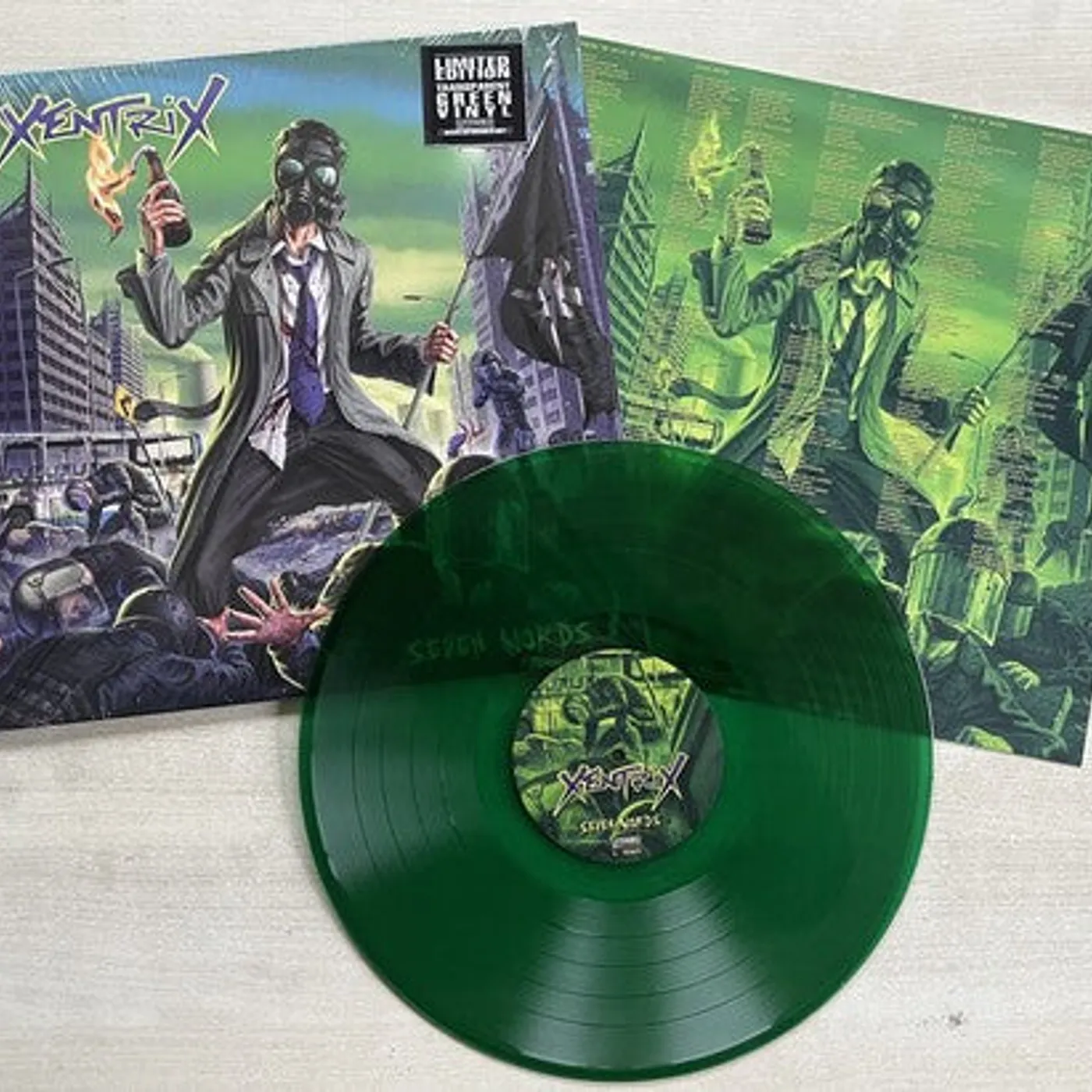 Xentrix LP Vinyl - Seven Words - Transparent Green (Coloured Vinyl) (Grn) (Ltd)