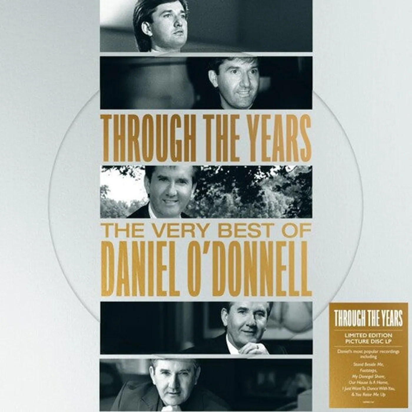 Daniel O'Donnell LP Vinyl - Through The Years (Pict) (Uk)