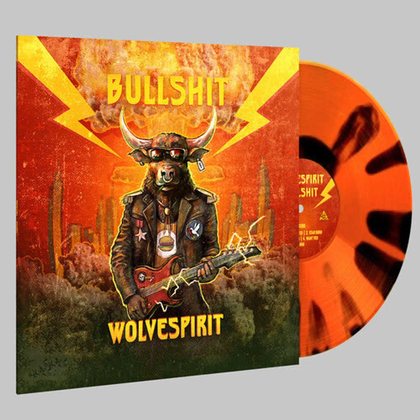 Wolvespirit LP Vinyl - Bullshit (Blk) (Coloured Vinyl) (Ofgv) (Org)