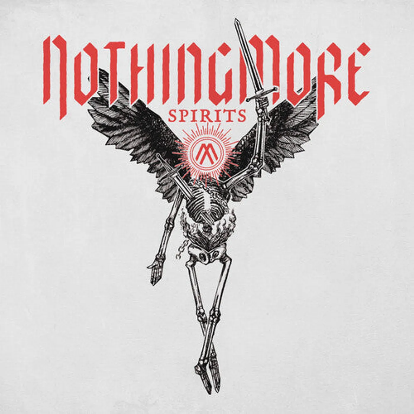 Nothing More LP Vinyl - Spirits - Opaque Red (Coloured Vinyl) (Gate Fold) (Red)