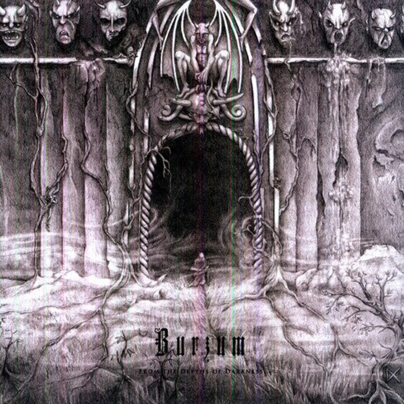 Burzum LP Vinyl - From The Depths Of Darkness (Ogv)
