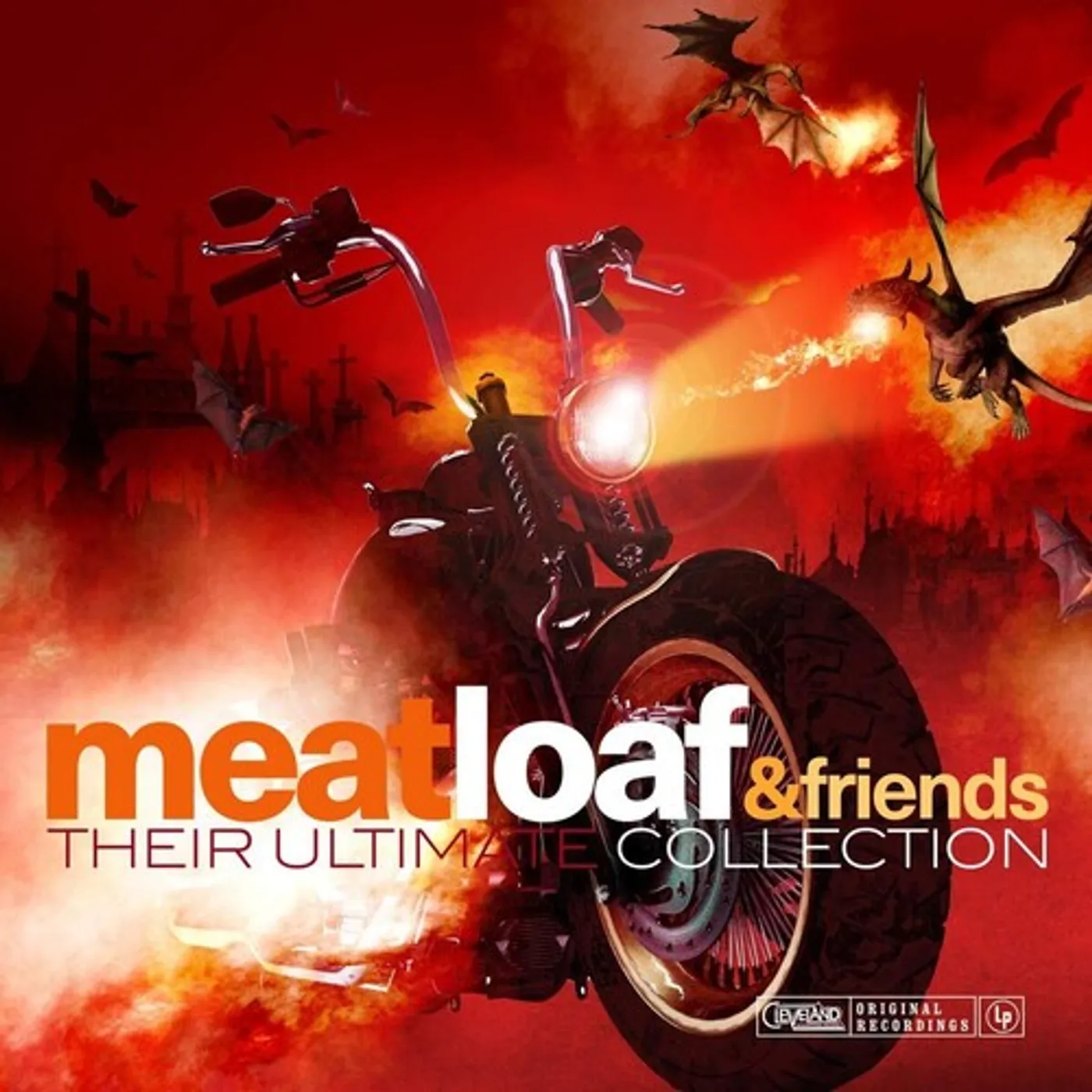 Meat Loaf & Friends LP Vinyl - Their Ultimate Collection (Coloured Vinyl) (Ogv) (Red) (Hol)