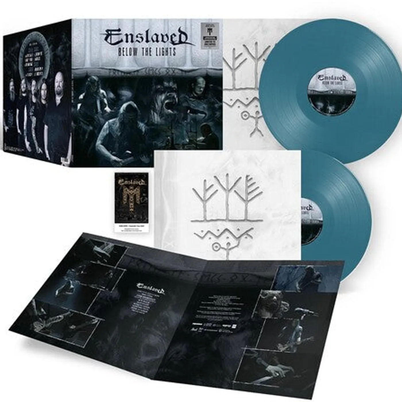 Enslaved LP Vinyl - Below The Lights (Cinematic Tour 2020) (Blue)