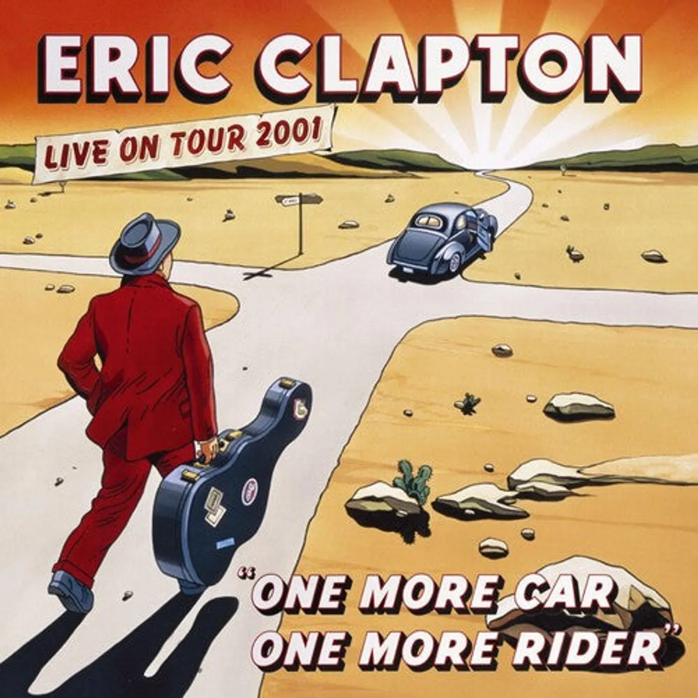 Eric Clapton LP Vinyl - One More Car, One More Rider