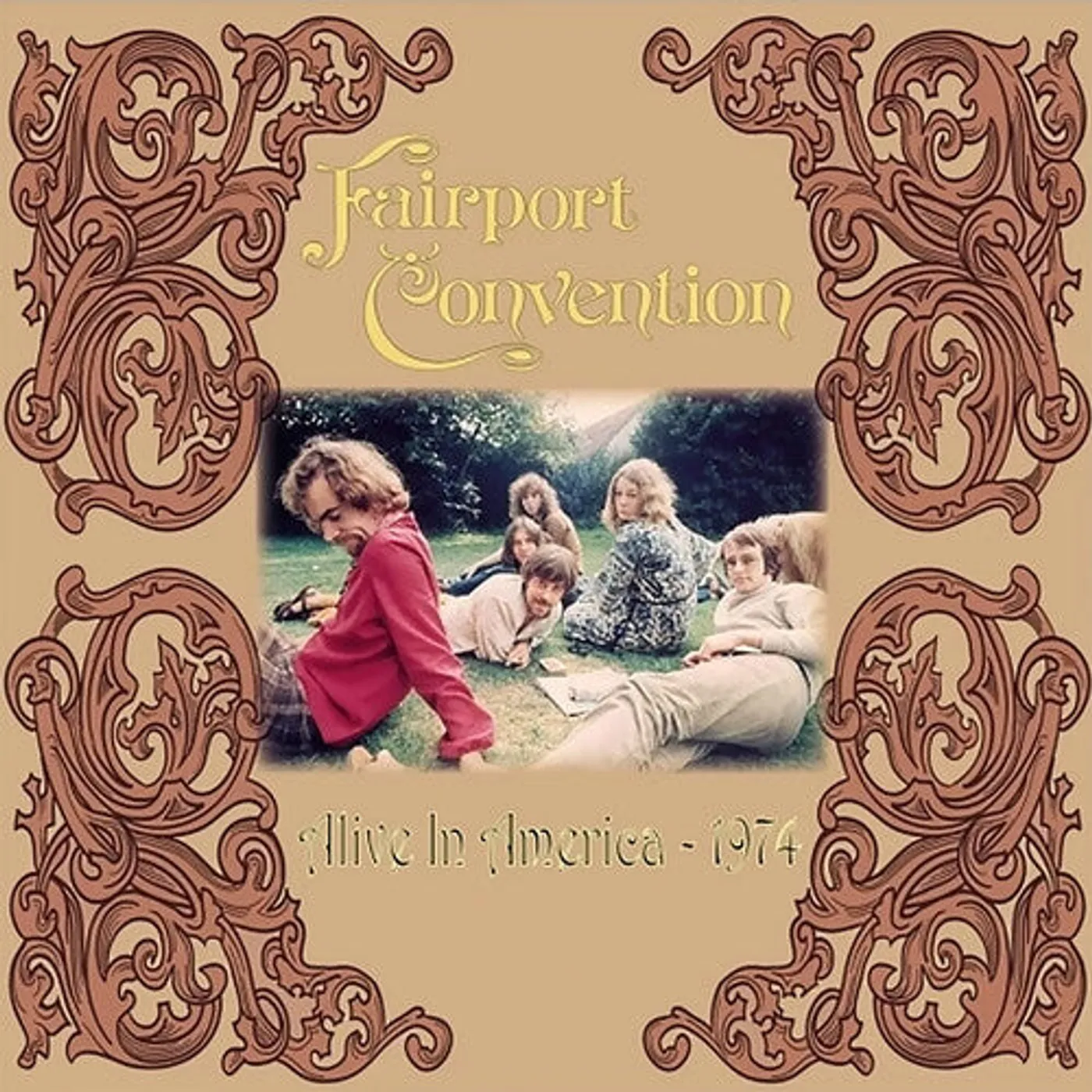 Fairport Convention LP Vinyl - Alive In America 1974 (Gate Fold) (Ogv) (Tan)