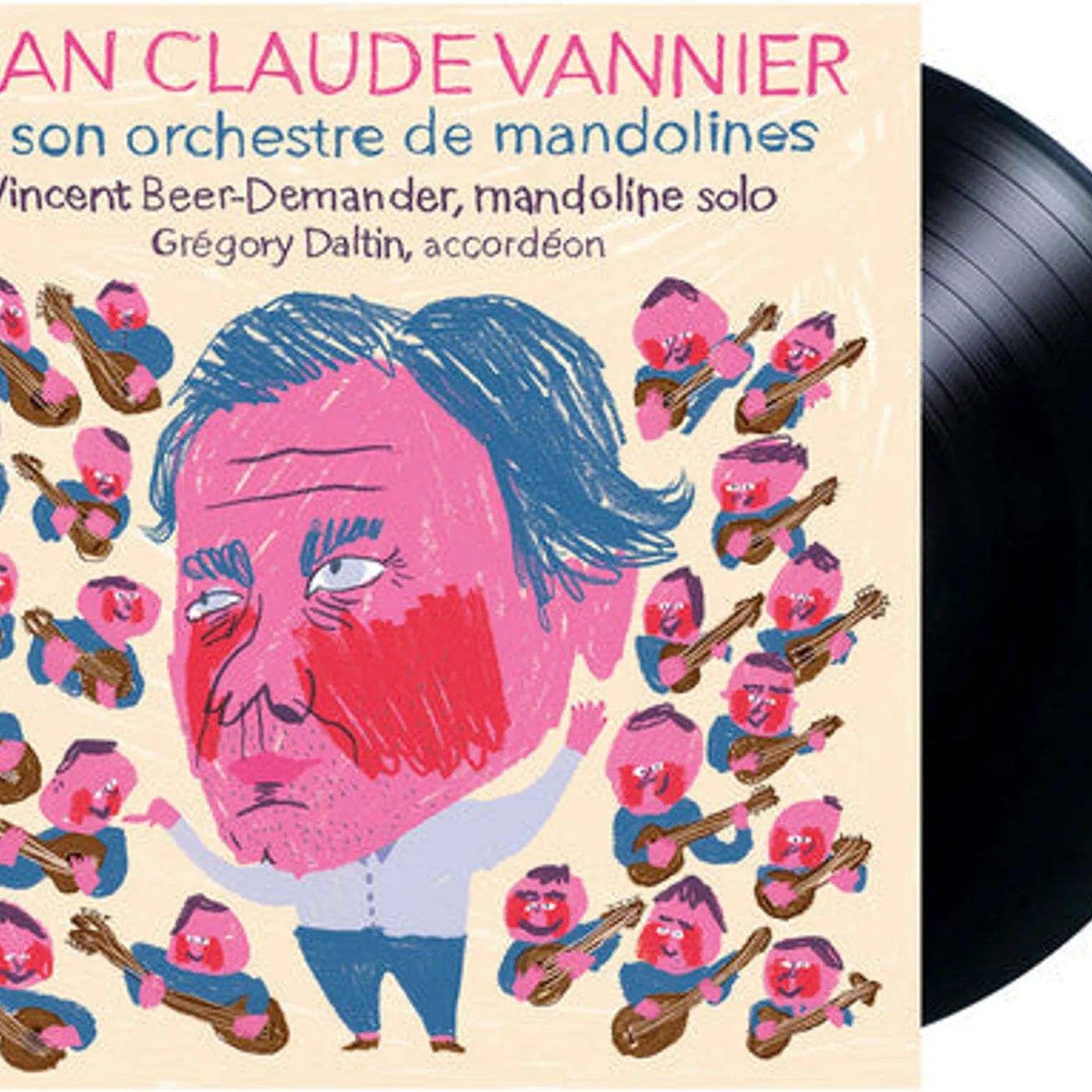 Jean-Claude Vannier LP Vinyl - Jean Claude Vannier Et Son Orchestre De Mandolines