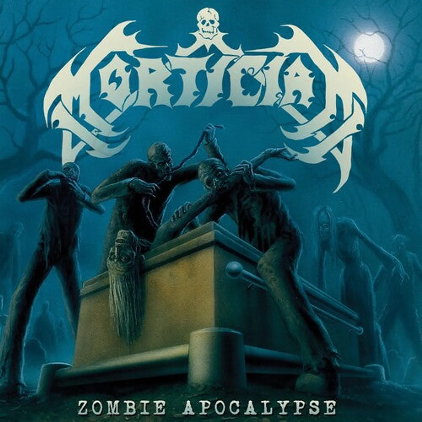 Mortician LP Vinyl - Zombie Apocalypse (Blue) (Coloured Vinyl) (Gol) (Wht) (Spla)