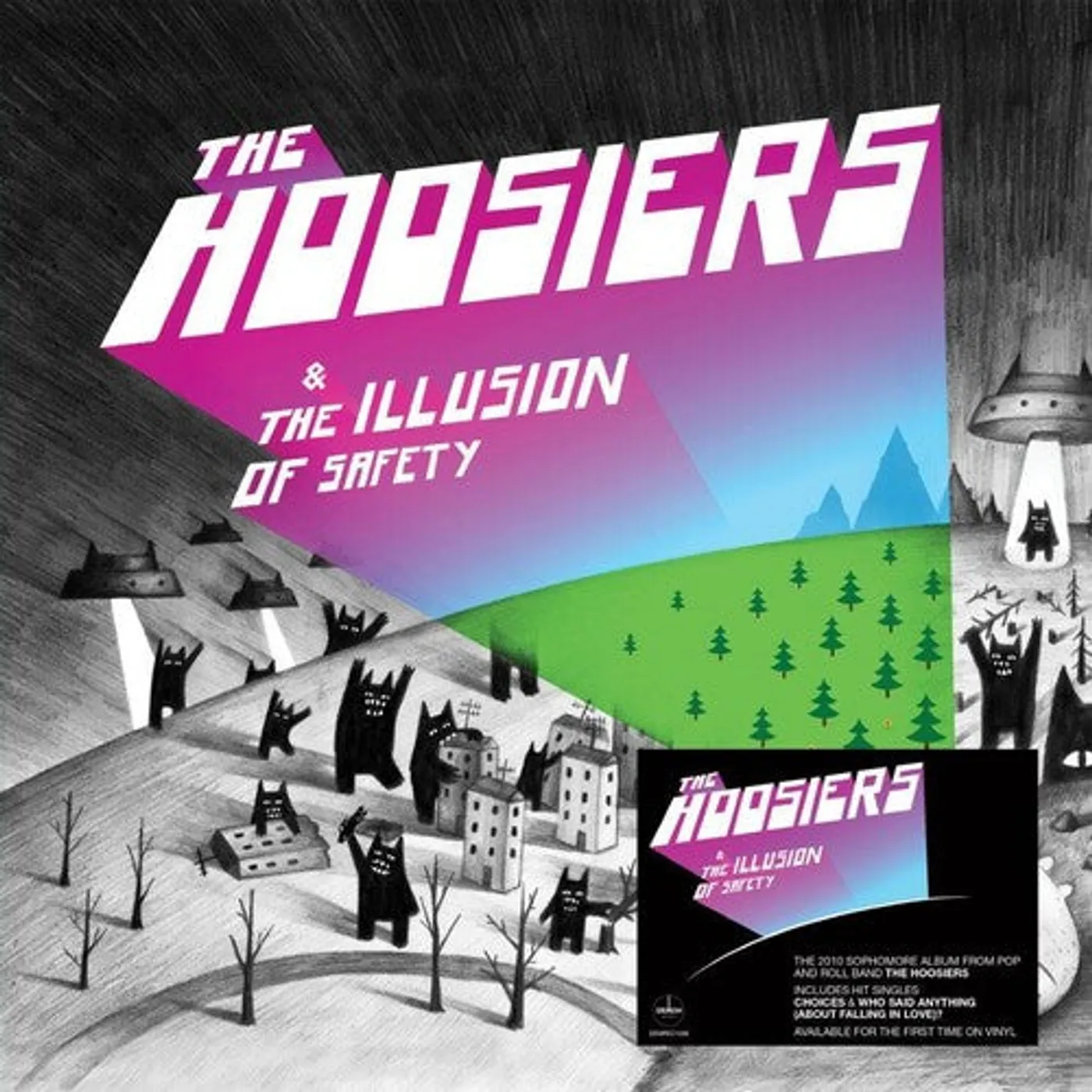 The Hoosiers LP Vinyl - Illusion Of Safety (Blk) (Ofgv) (Uk)