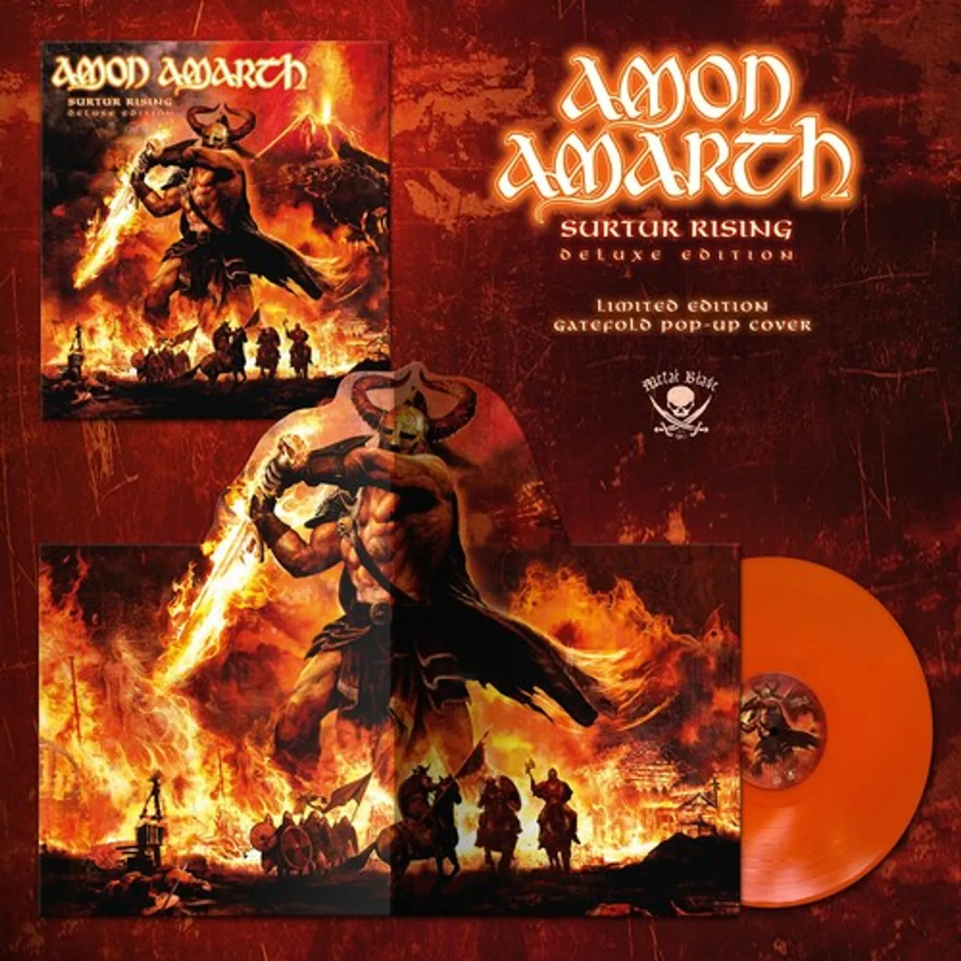 Amon Amarth LP Vinyl - Surtur Rising (Coloured Vinyl) (Ltd) (Org)