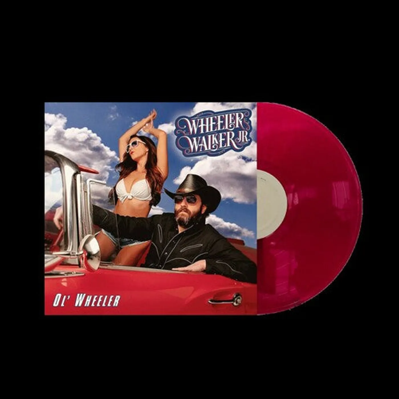 Wheeler Walker Jr. LP Vinyl - Ol' Wheeler - Cherry Bomb (Coloured Vinyl) (Red)