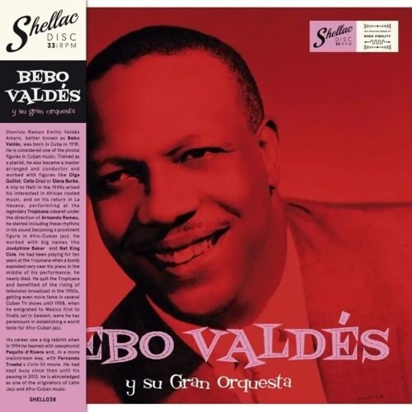 Bebo Y Su Gran Orquesta Valdes LP Vinyl - Bebo Valdes Y Su Gran Orquesta (Spa)