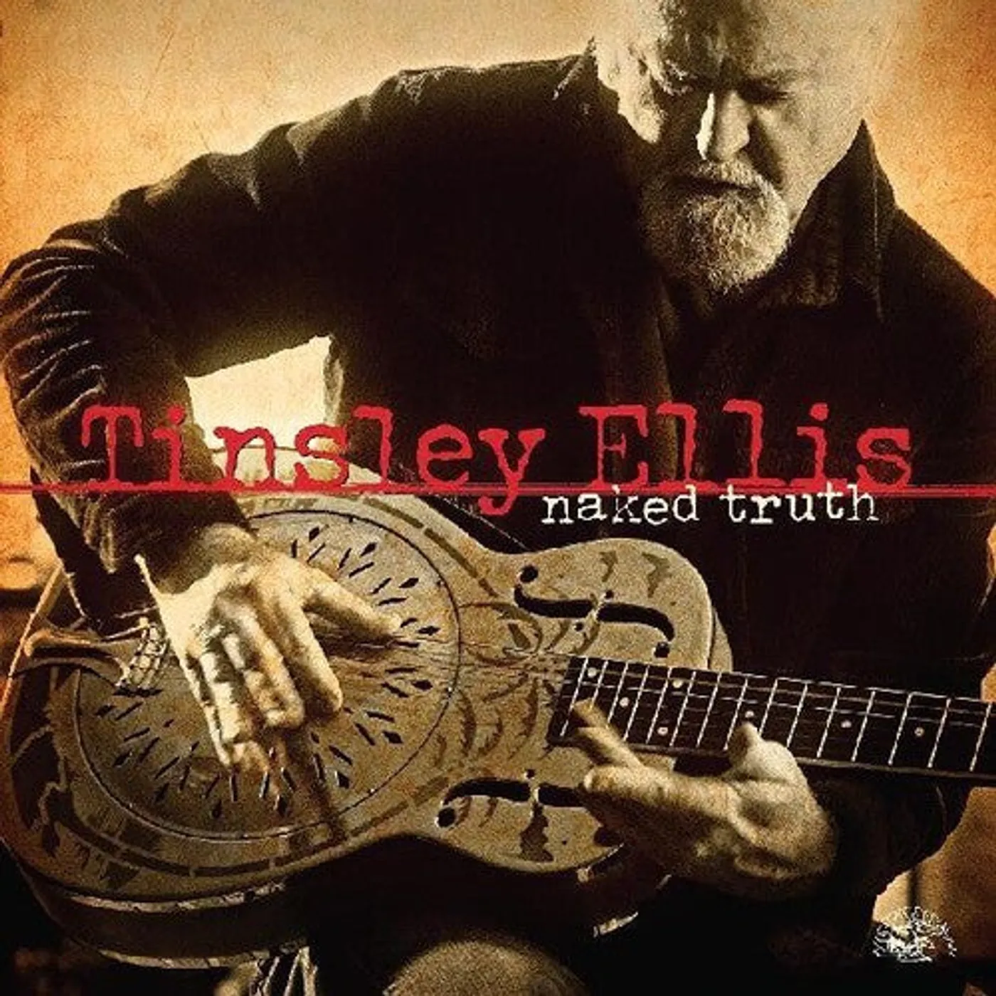 Tinsley Ellis LP Vinyl - Naked Truth (Coloured Vinyl) (Gol)