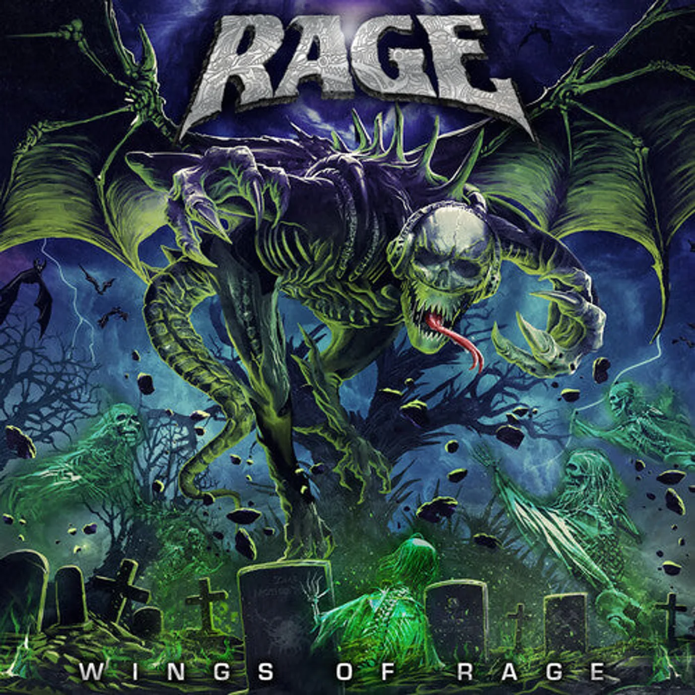 Rage LP Vinyl - Wings Of Rage