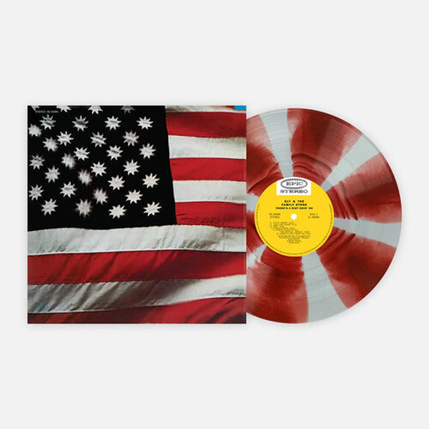 Sly & The Family Stone LP Vinyl - There'S A Riot Goin On (Coloured Vinyl) (Ogv) (Red) (Wht)