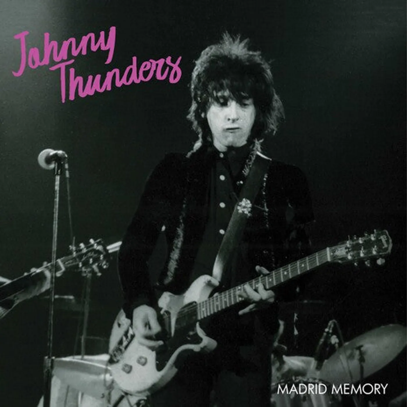 Johnny Thunders LP Vinyl - Madrid Memory - Silver/Pink Splatter (Coloured Vinyl) (Ltd)
