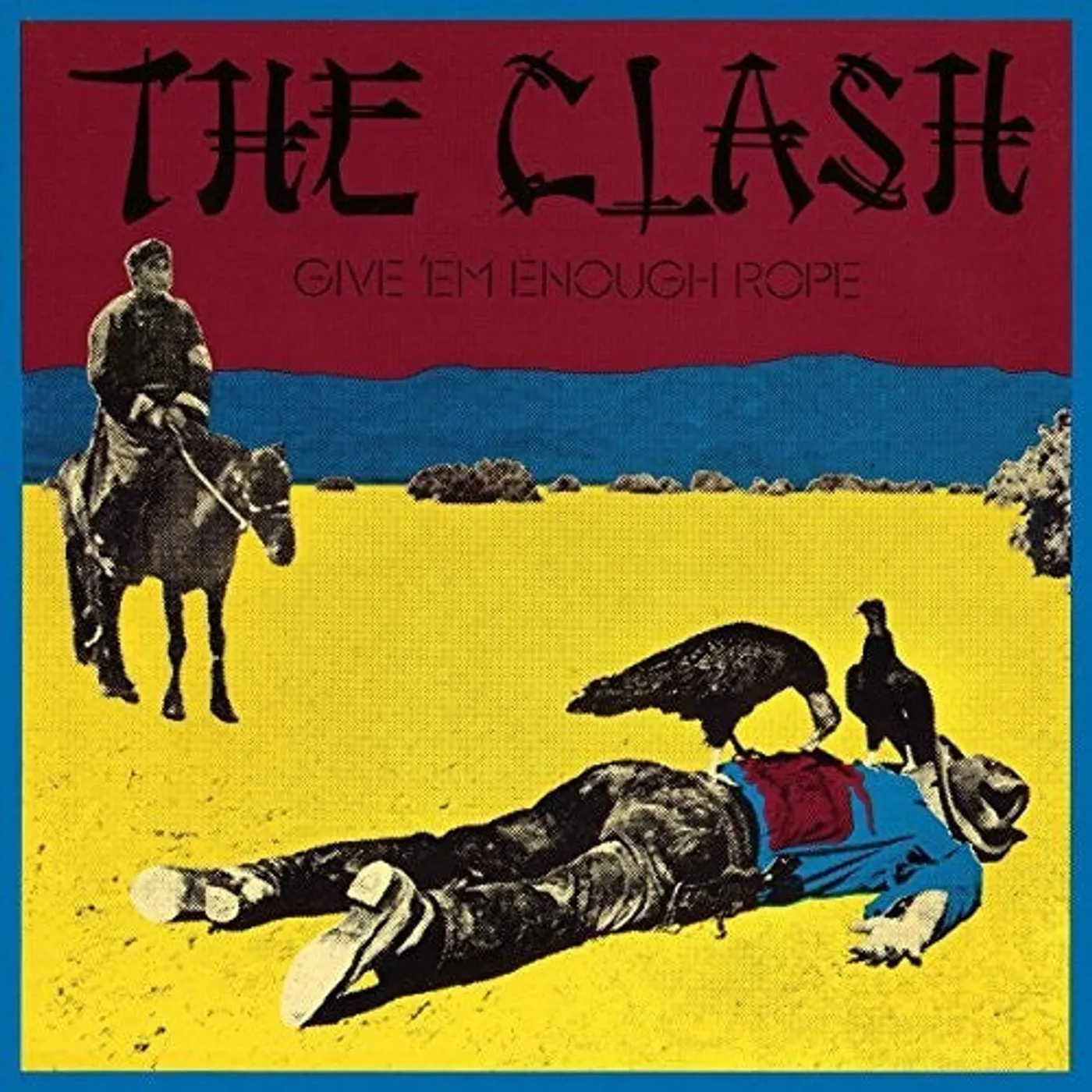 The Clash LP Vinyl - Give Em Enough Rope (Can)