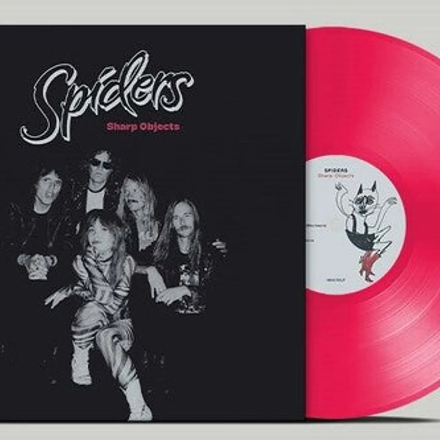 Spiders LP Vinyl - Sharp Objects - Pink (Coloured Vinyl) (Ltd) (Pnk)