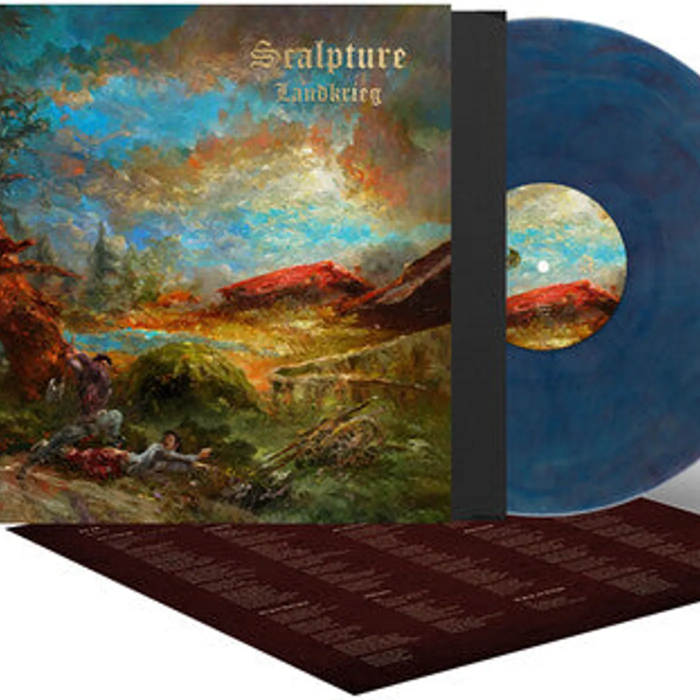 Scalpture LP Vinyl - Landkrieg (Blue) (Coloured Vinyl) (Cvnl) (Ltd) (Ofgv) (Red)