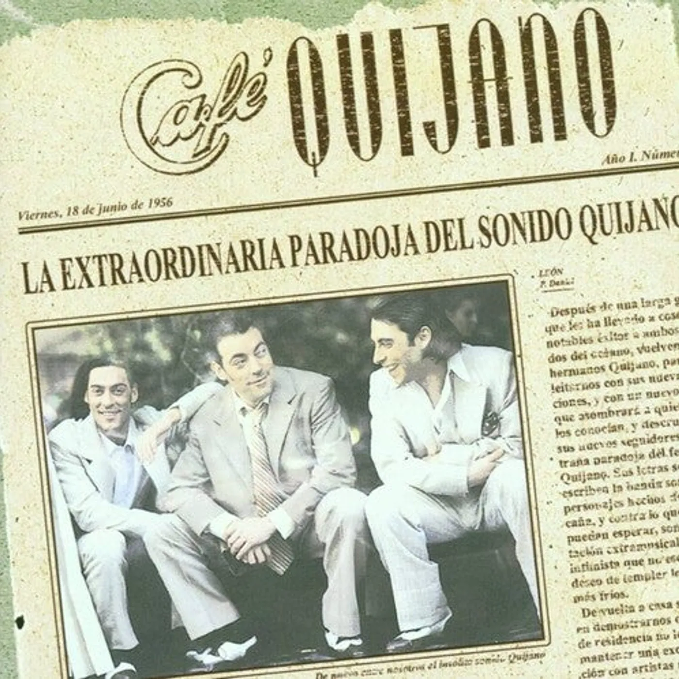 Café Quijano LP Vinyl - La Extraordinaria Paradoja Del Sonido De Quijano
