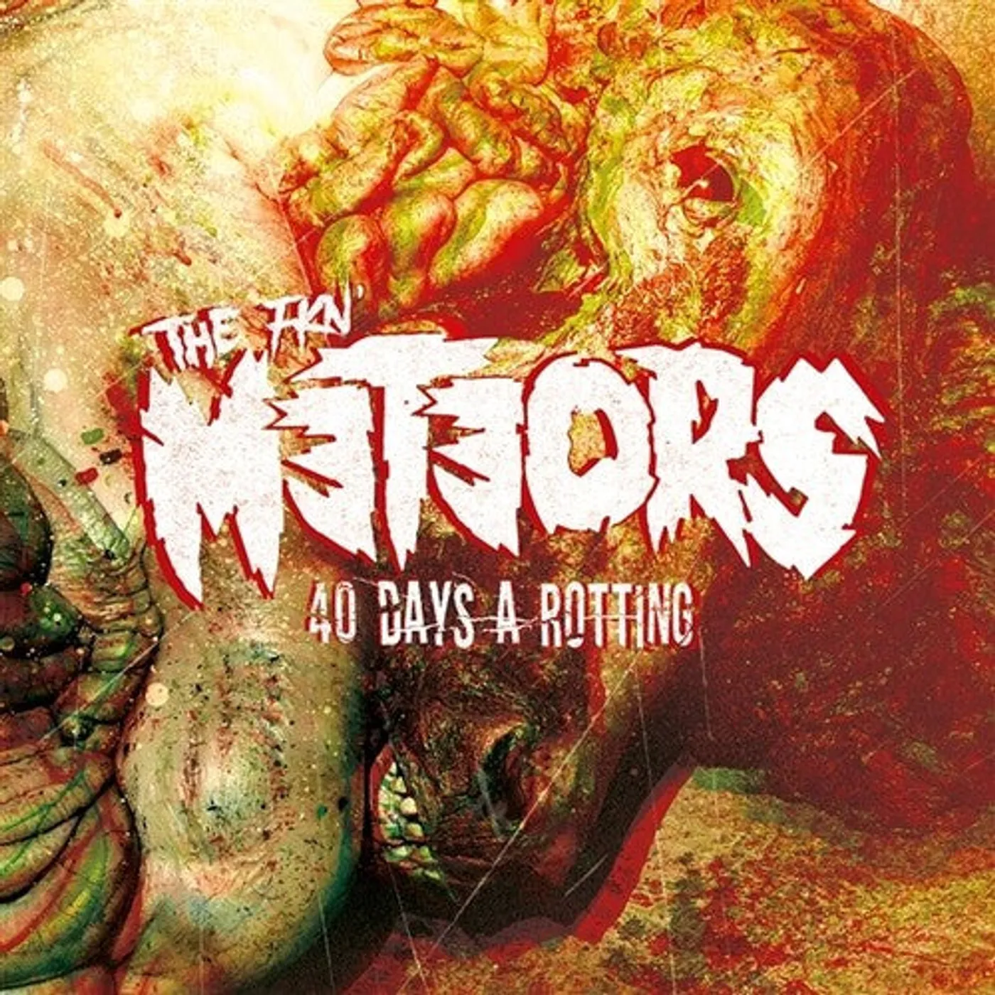 The Meteors LP Vinyl - 40 Days A Rotting (Ogv)