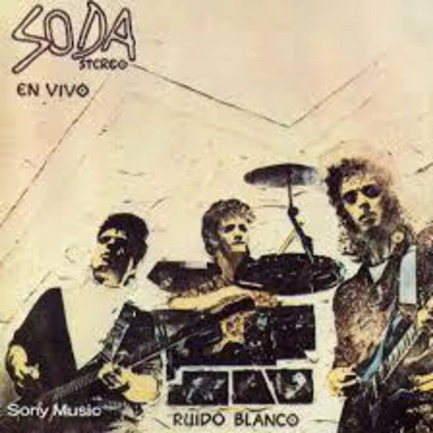Soda Stereo LP Vinyl - Ruido Blanco (Arg)