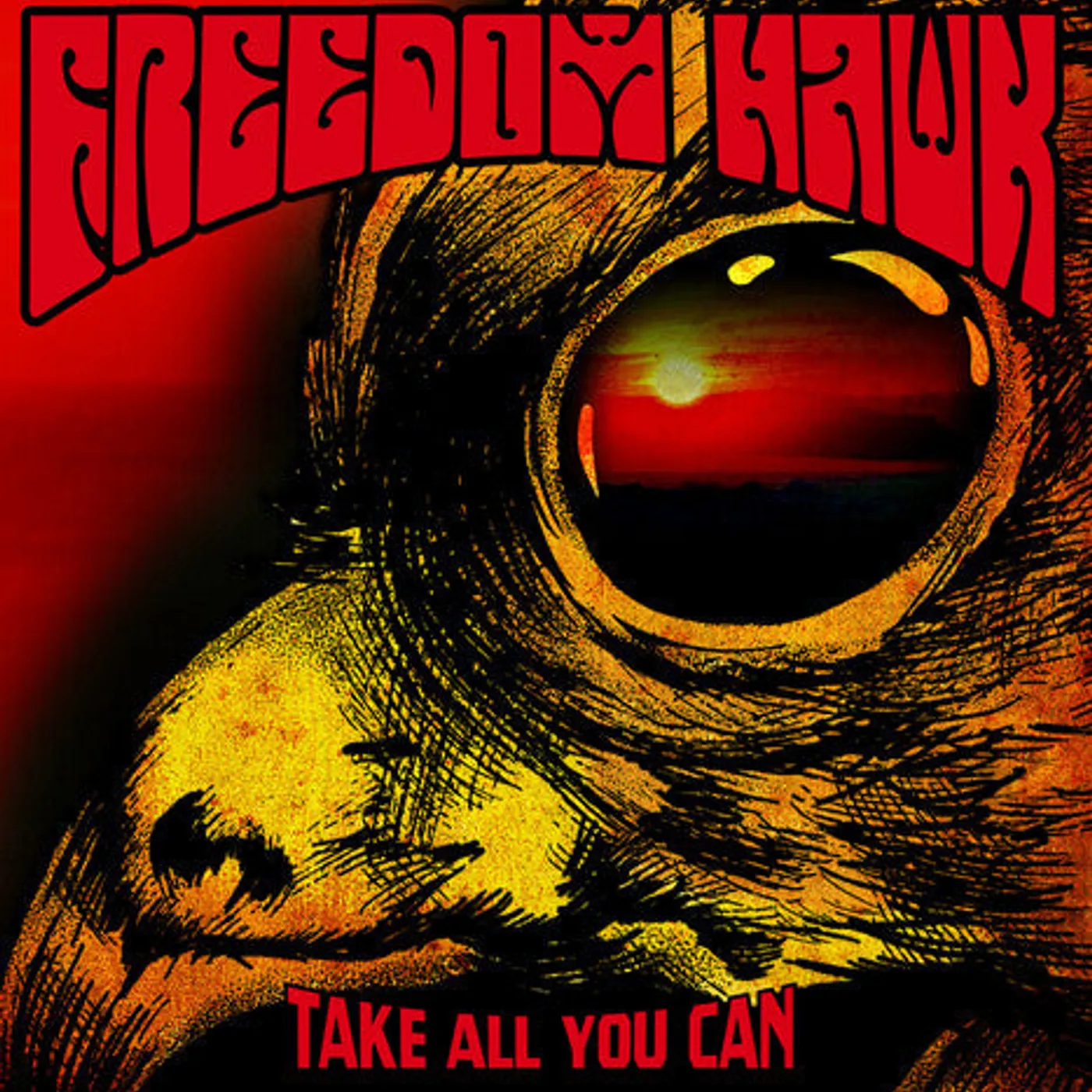 Freedom Hawk LP Vinyl - Take All You Can