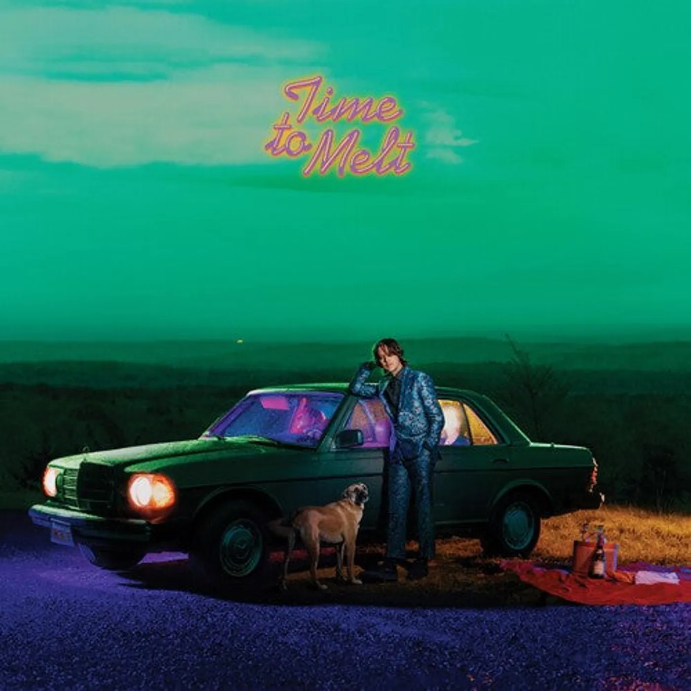 Sam Evian LP Vinyl - Time To Melt (Coloured Vinyl) (Pnk)