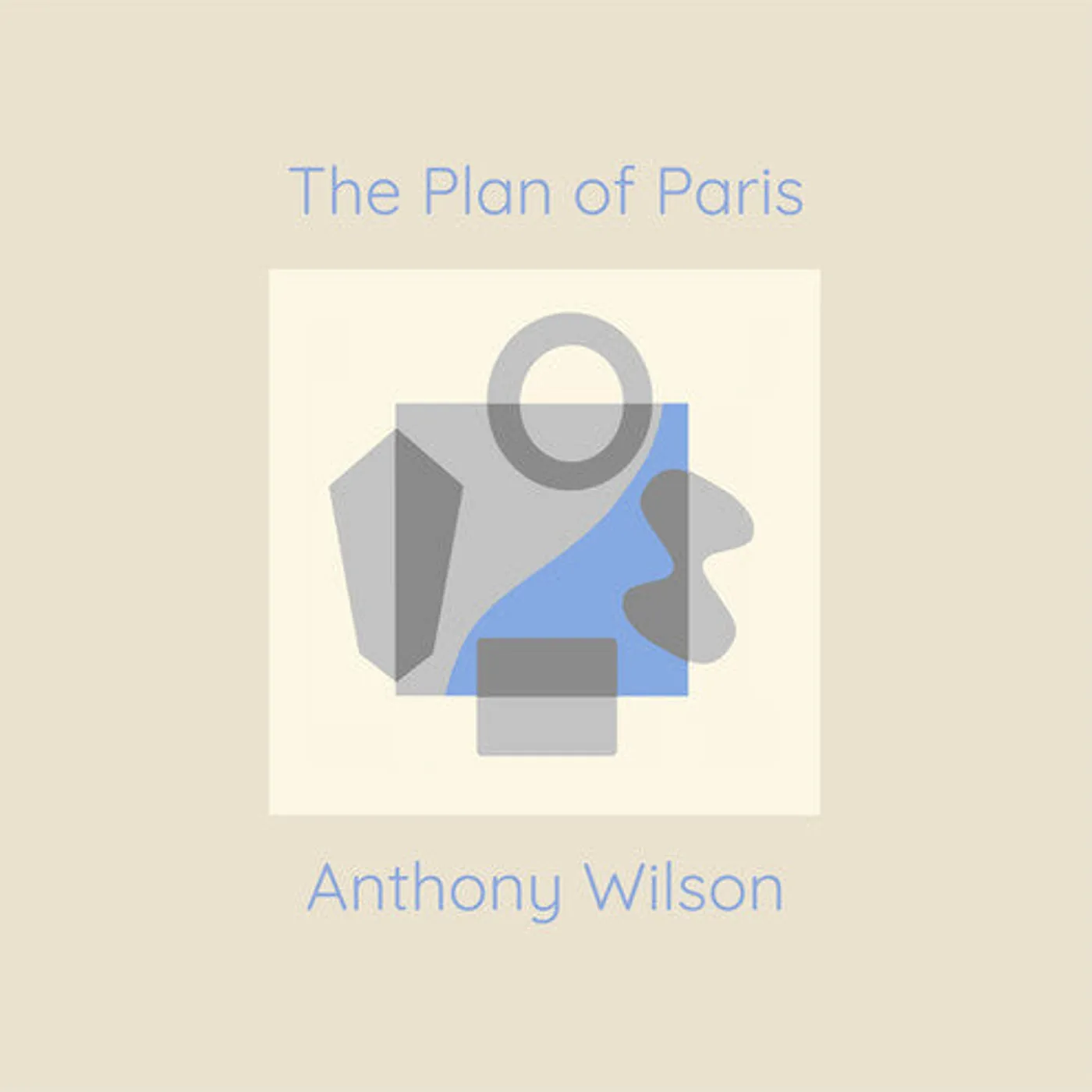 Anthony Wilson LP Vinyl - Plan Of Paris