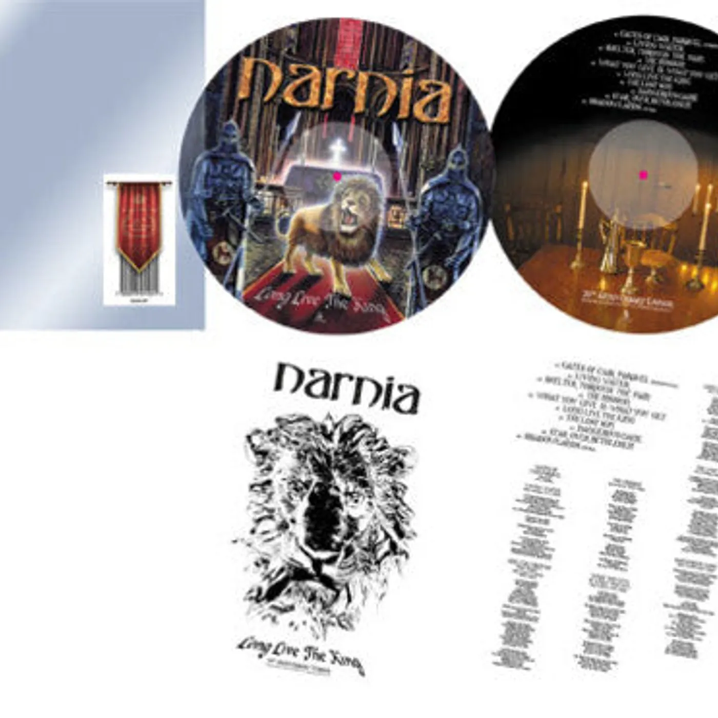 Narnia LP Vinyl - Long Live The King (20Th Anniversary Edition)