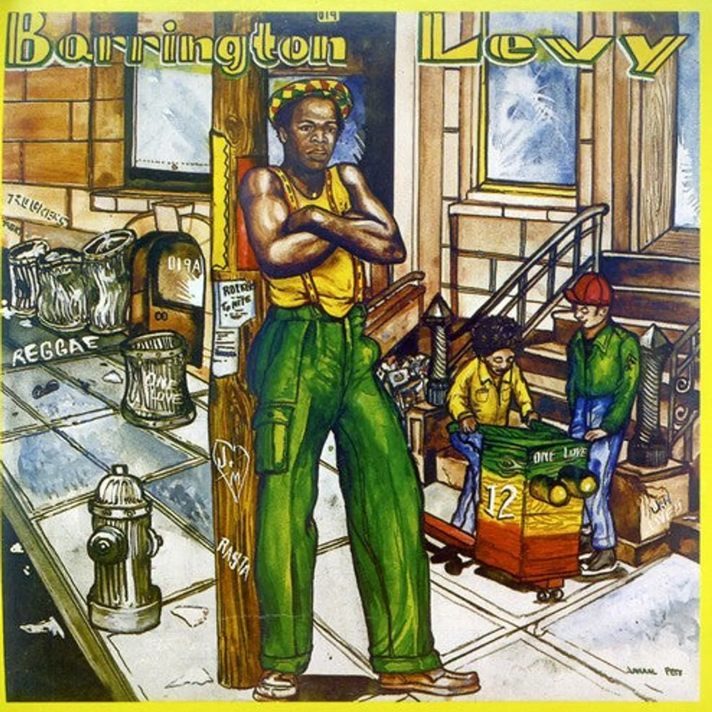 Barrington Levy LP Vinyl - Poorman Style
