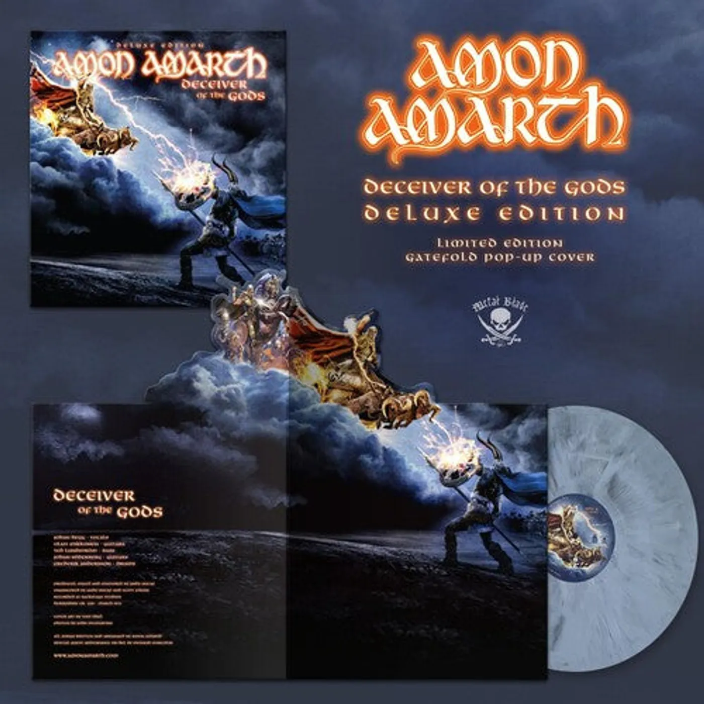 Amon Amarth LP Vinyl - Deceiver Of The Gods (Ltd)