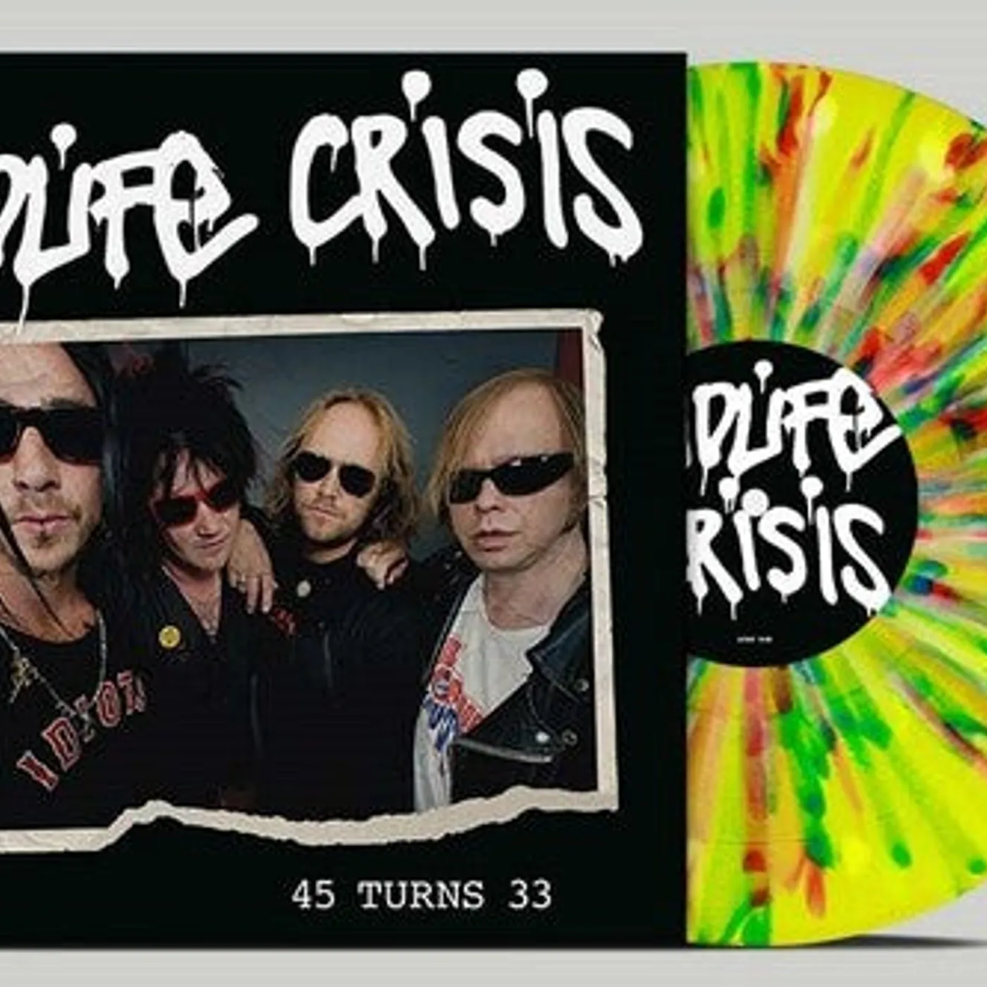 Midlife Crisis LP Vinyl - 45 Turns 33 - Multicolour-Splatter (Coloured Vinyl) (Grn)