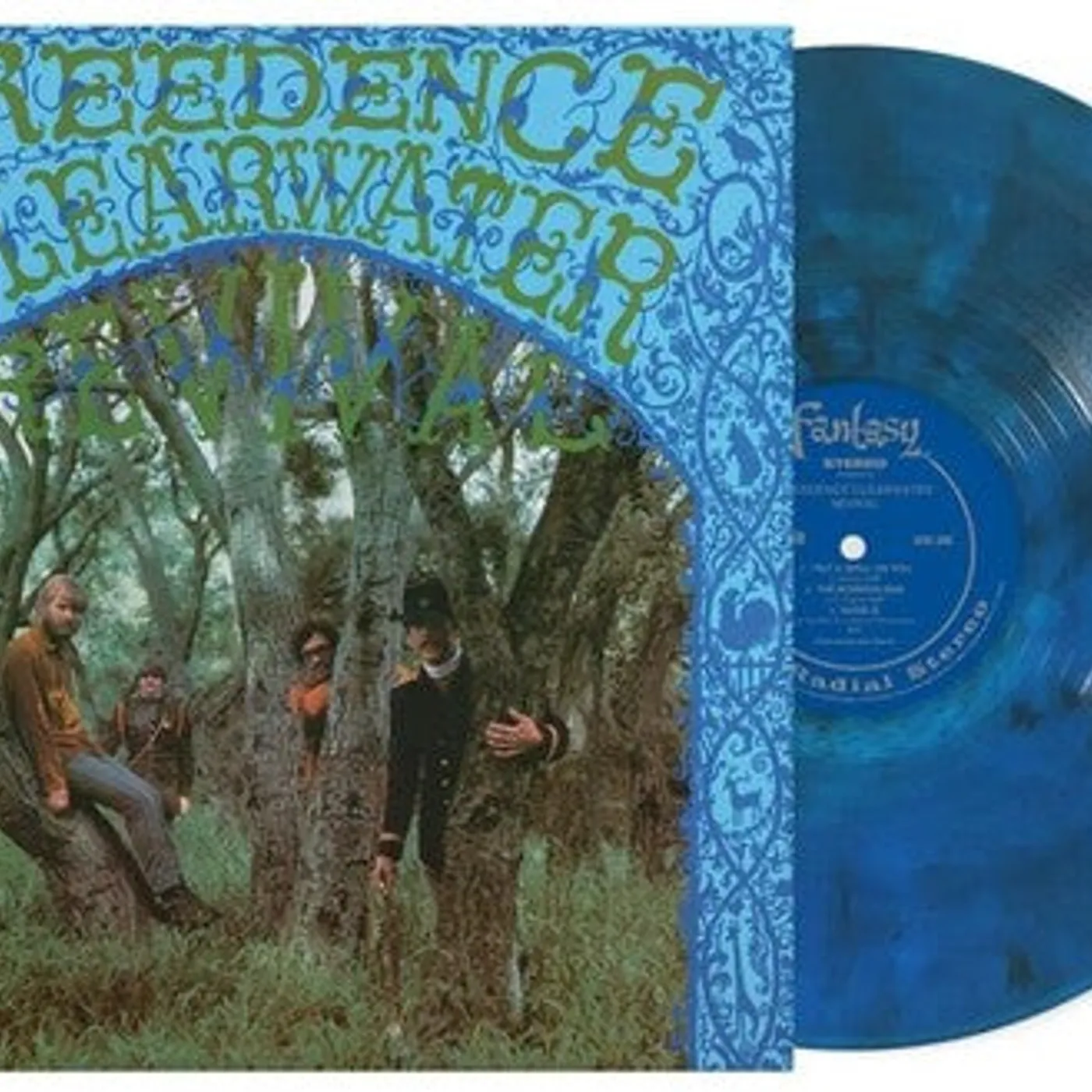 Ccr ( Creedence Clearwater Revival ) LP Vinyl - Creedence Clearwater Revival - Blue Smoke Vinyl