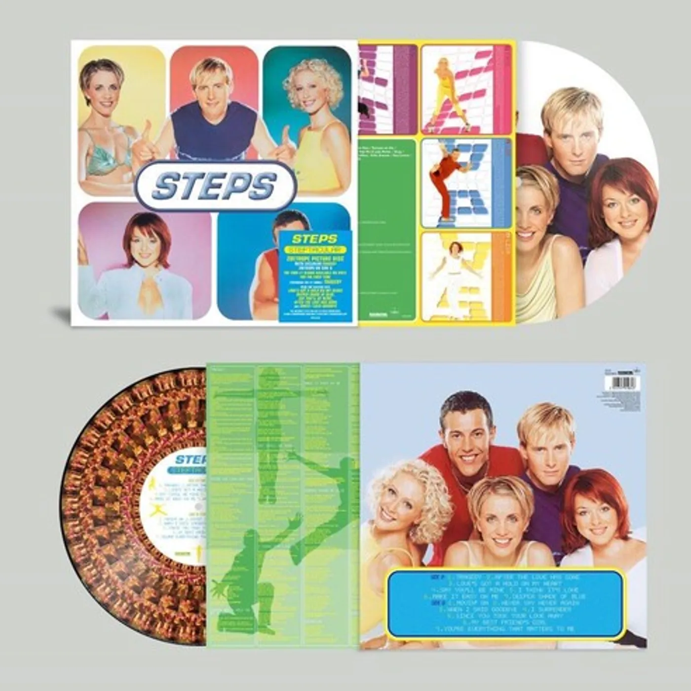 Steps LP Vinyl - Steptacular (Pict) (Uk)