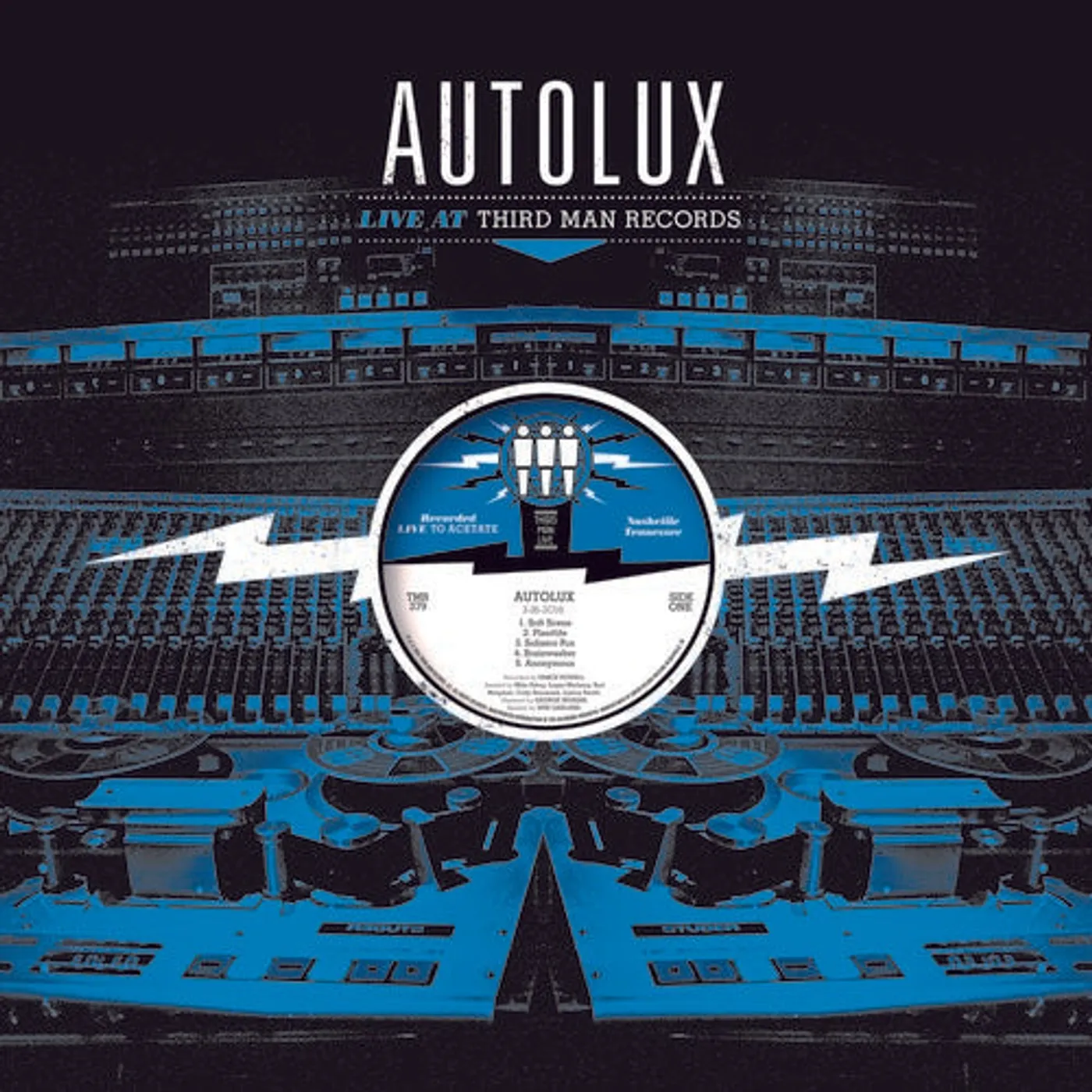 Autolux LP Vinyl - Live At Third Man Records