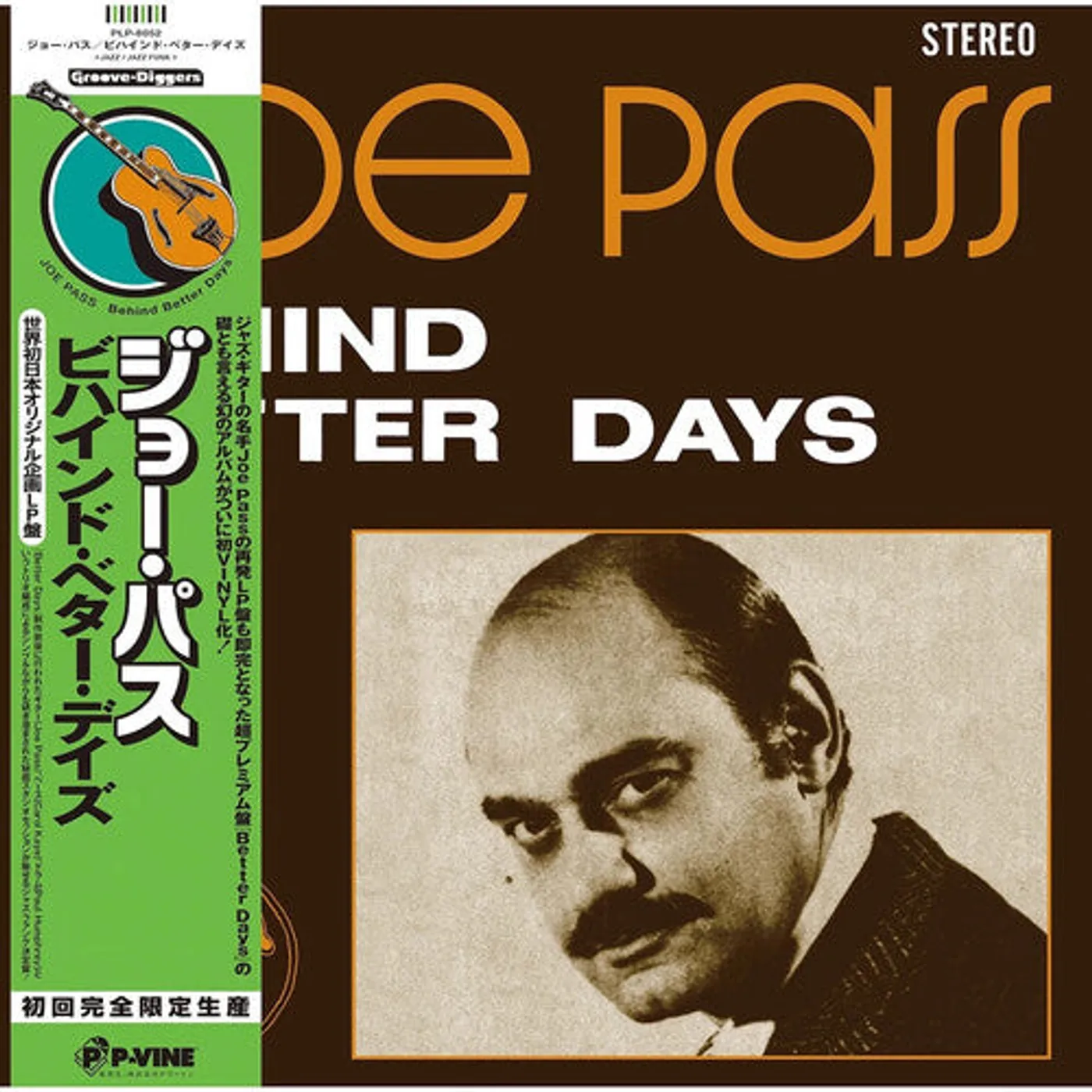 Joe Pass LP Vinyl - Behind Better Days
