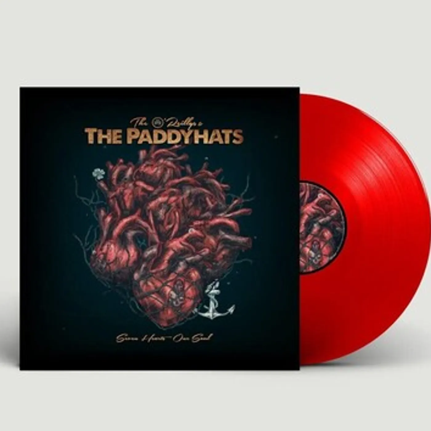 The O'Reillys and the Paddyhats LP Vinyl - Seven Hearts - One Soul (Coloured Vinyl) (Ltd) (Red)