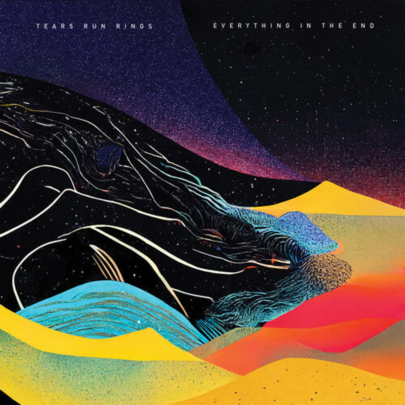 Tears Run Rings LP Vinyl - Everything In The End