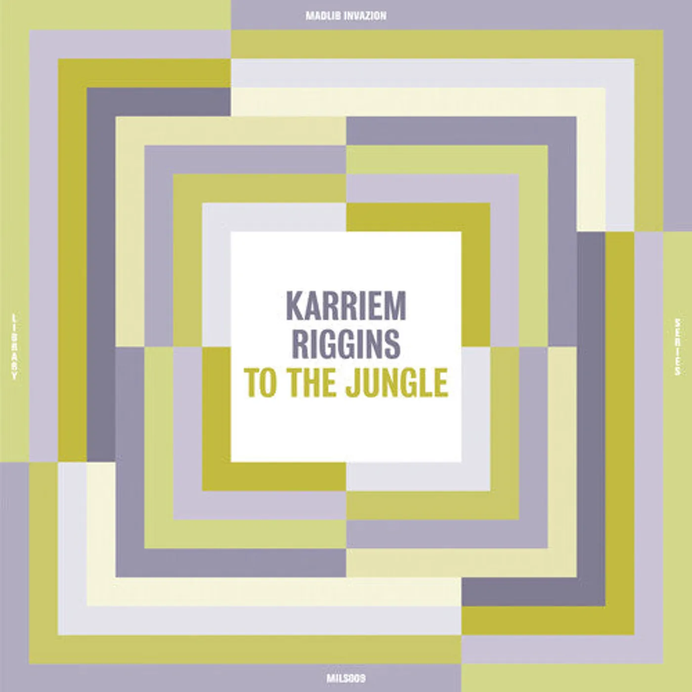 Karriem Riggins LP Vinyl - To The Jungle