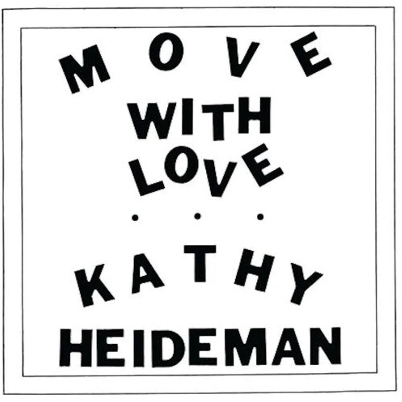 Kathy Heideman LP Vinyl - Move With Love - Java (Coloured Vinyl)