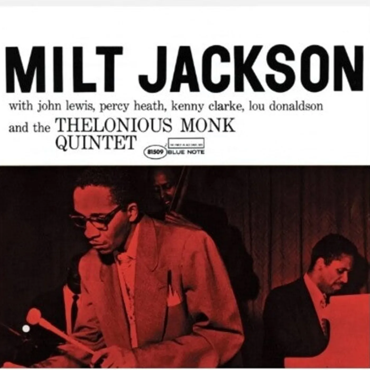 Milt Jackson LP Vinyl - Milt Jackson And The Thelonious Monk Quintet