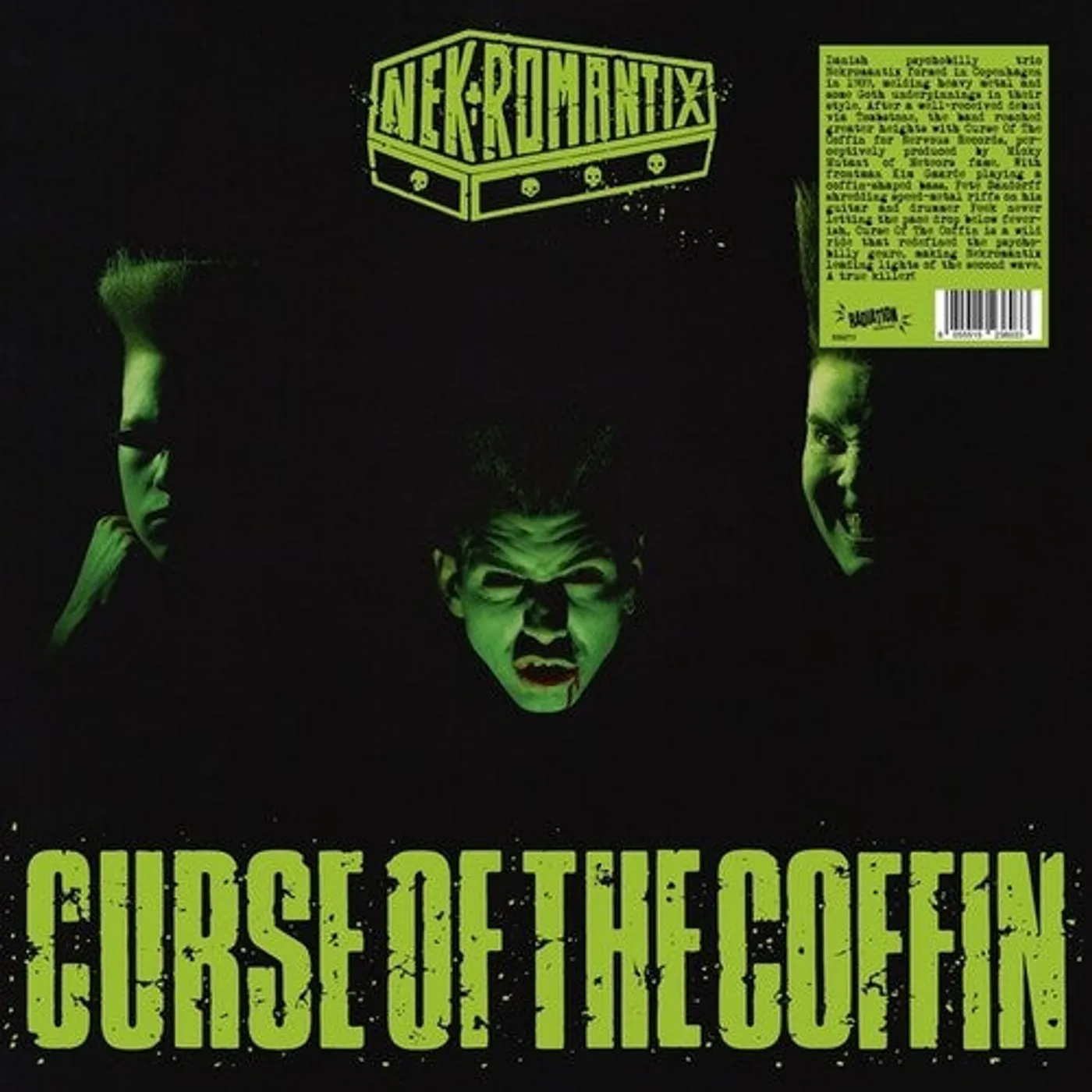 Nekromantix LP Vinyl - Curse Of The Coffin