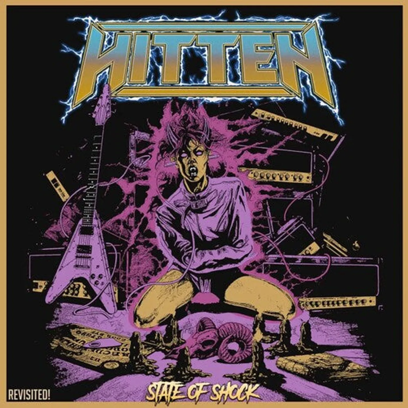 Hitten LP Vinyl - State Of Shock - Revisited (Bonus Cd) (Coloured Vinyl)