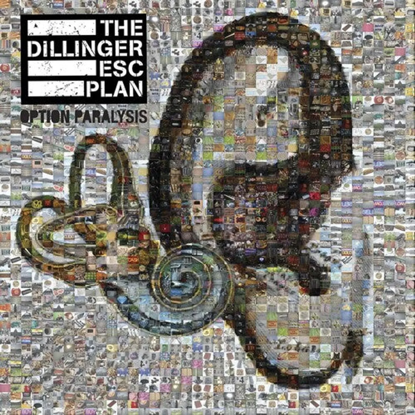 The Dillinger Escape Plan LP Vinyl - Option Paralysis (Blk) (Coloured Vinyl) (Gol) (Ltd)