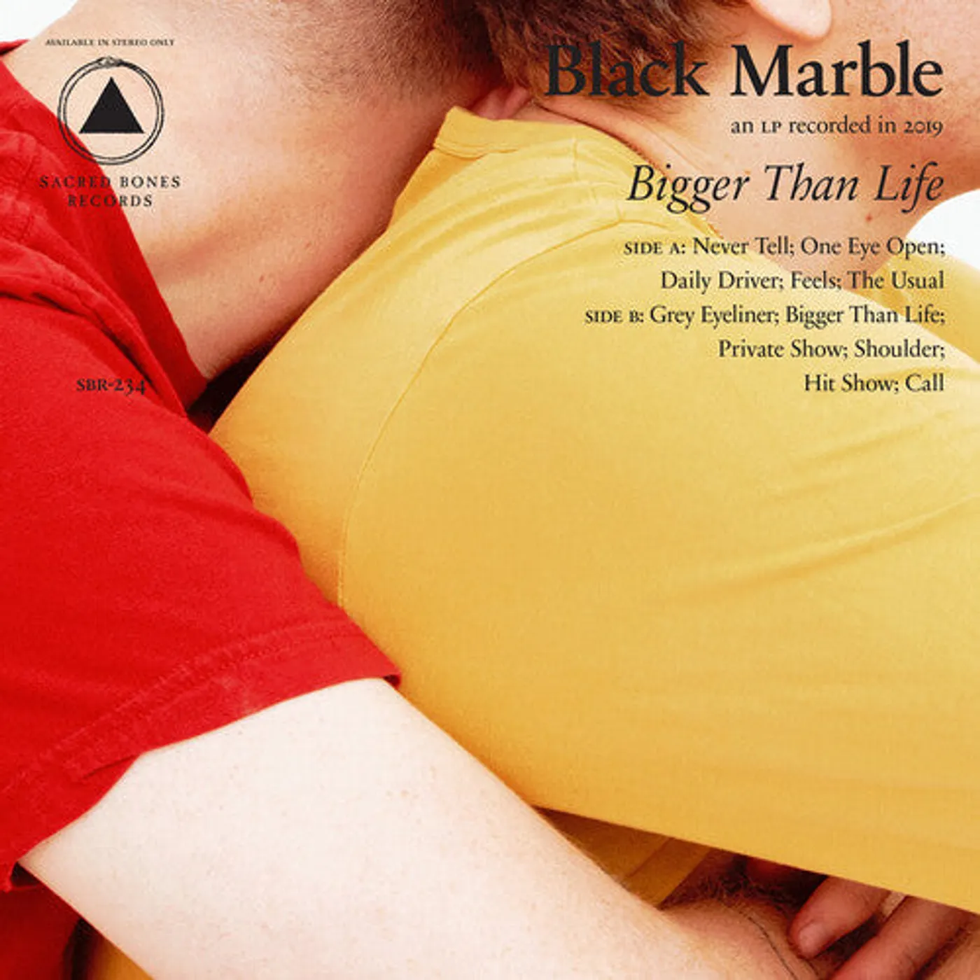 Black Marble LP Vinyl - Bigger Than Life - 15 Year Edition - Royal Blue