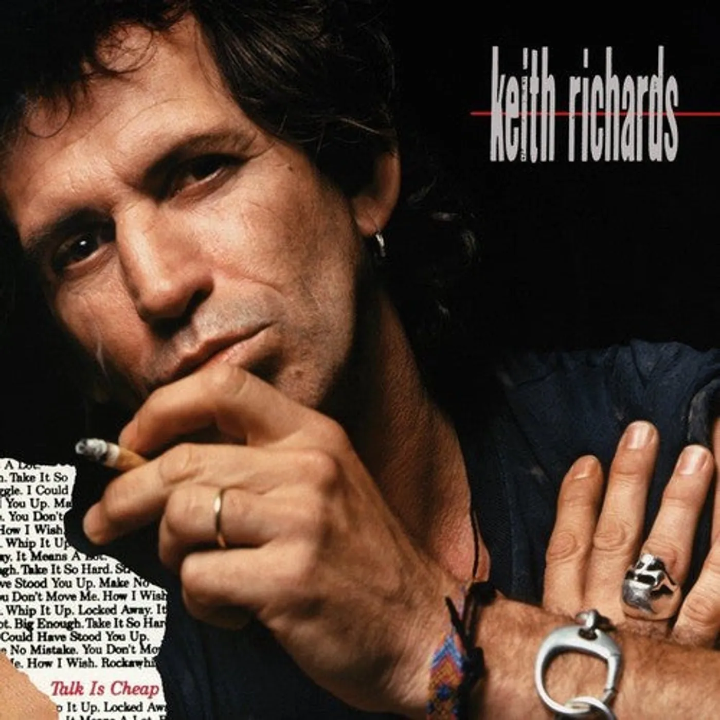 Keith Richards LP Vinyl - Talk Is Cheap (Blk)