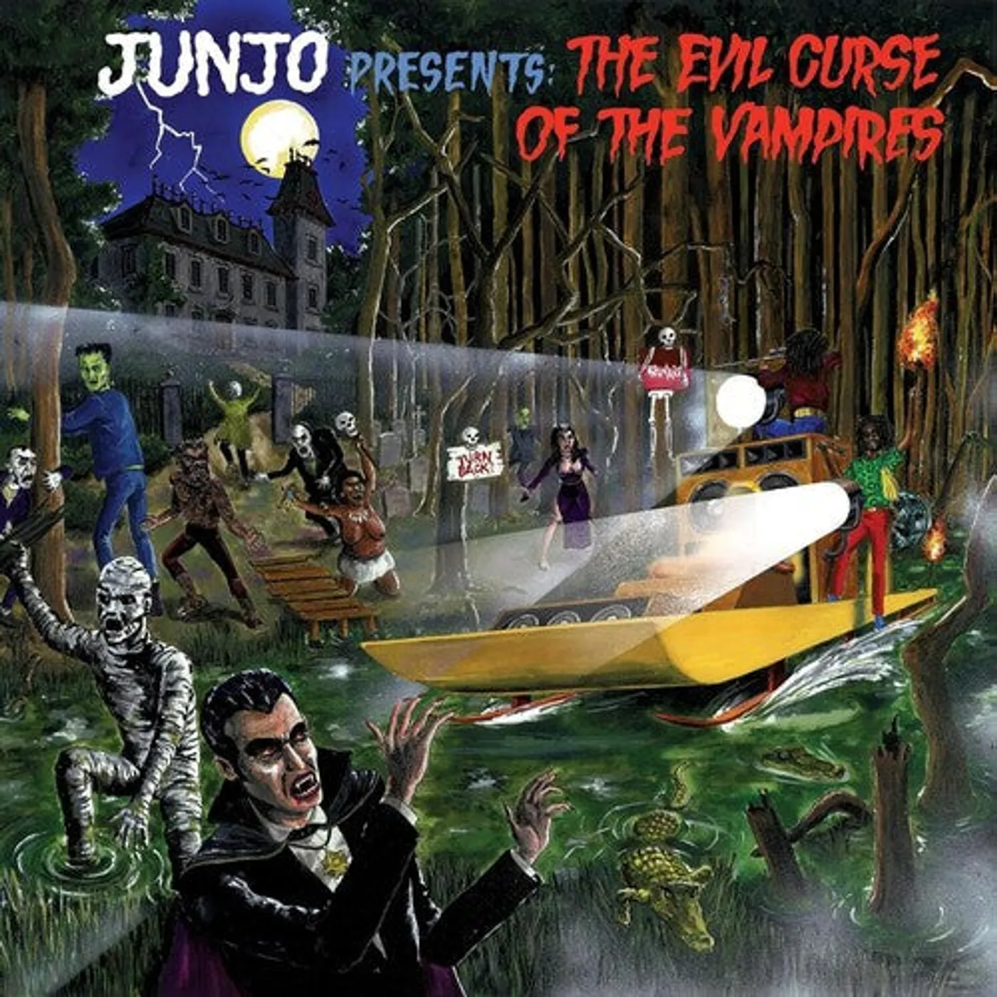 Roots Radics LP Vinyl - Junjo Presents: The Evil Curse Of The Vampires