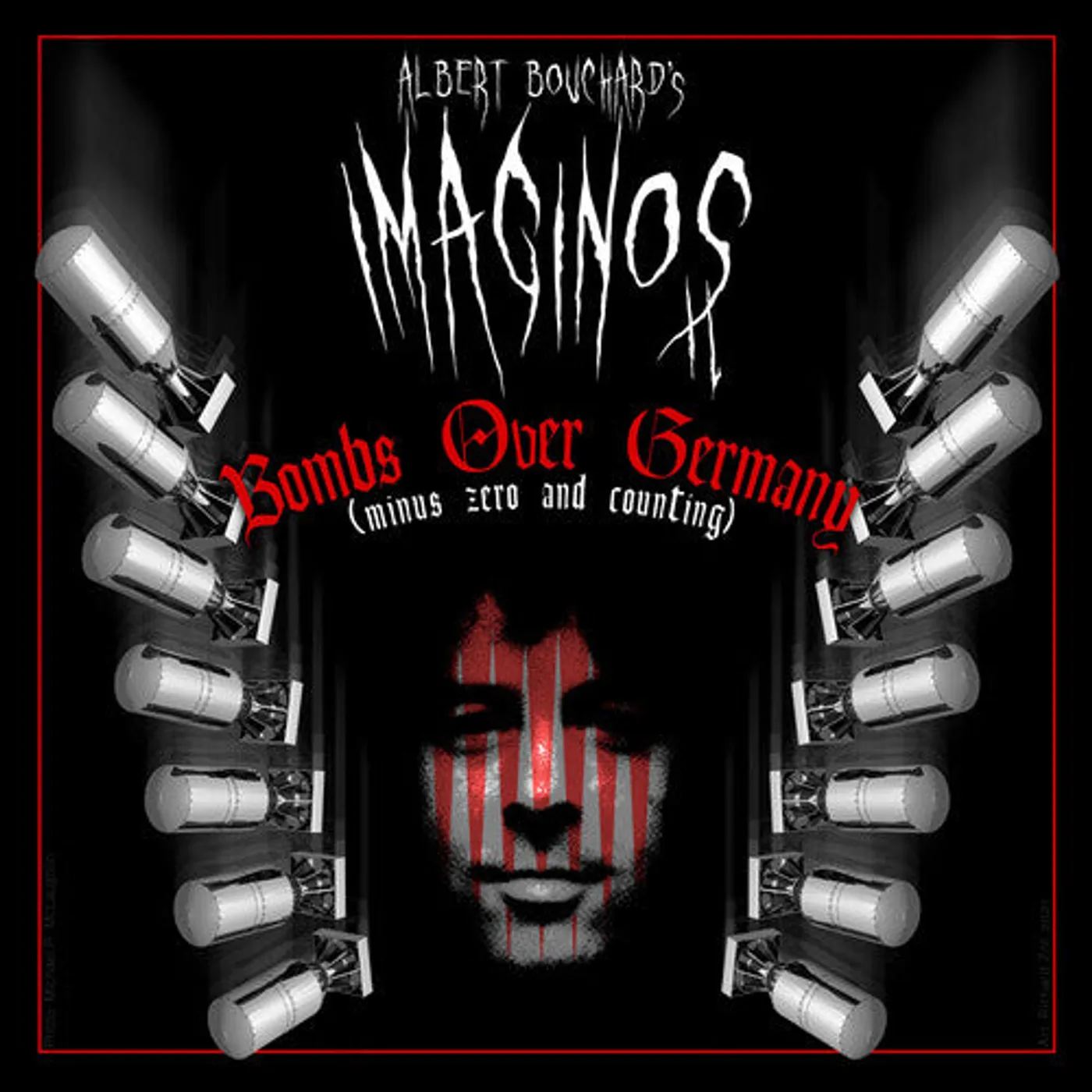 Albert Bouchard LP Vinyl - Imaginos 2 - Bombs Over Germany (Minus Zero & Coun