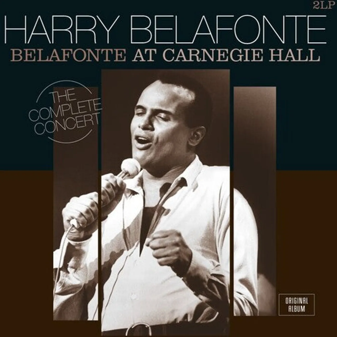 Harry Belafonte LP Vinyl - Belafonte At Carnegie Hall (Coloured Vinyl) (Gol) (Ltd)