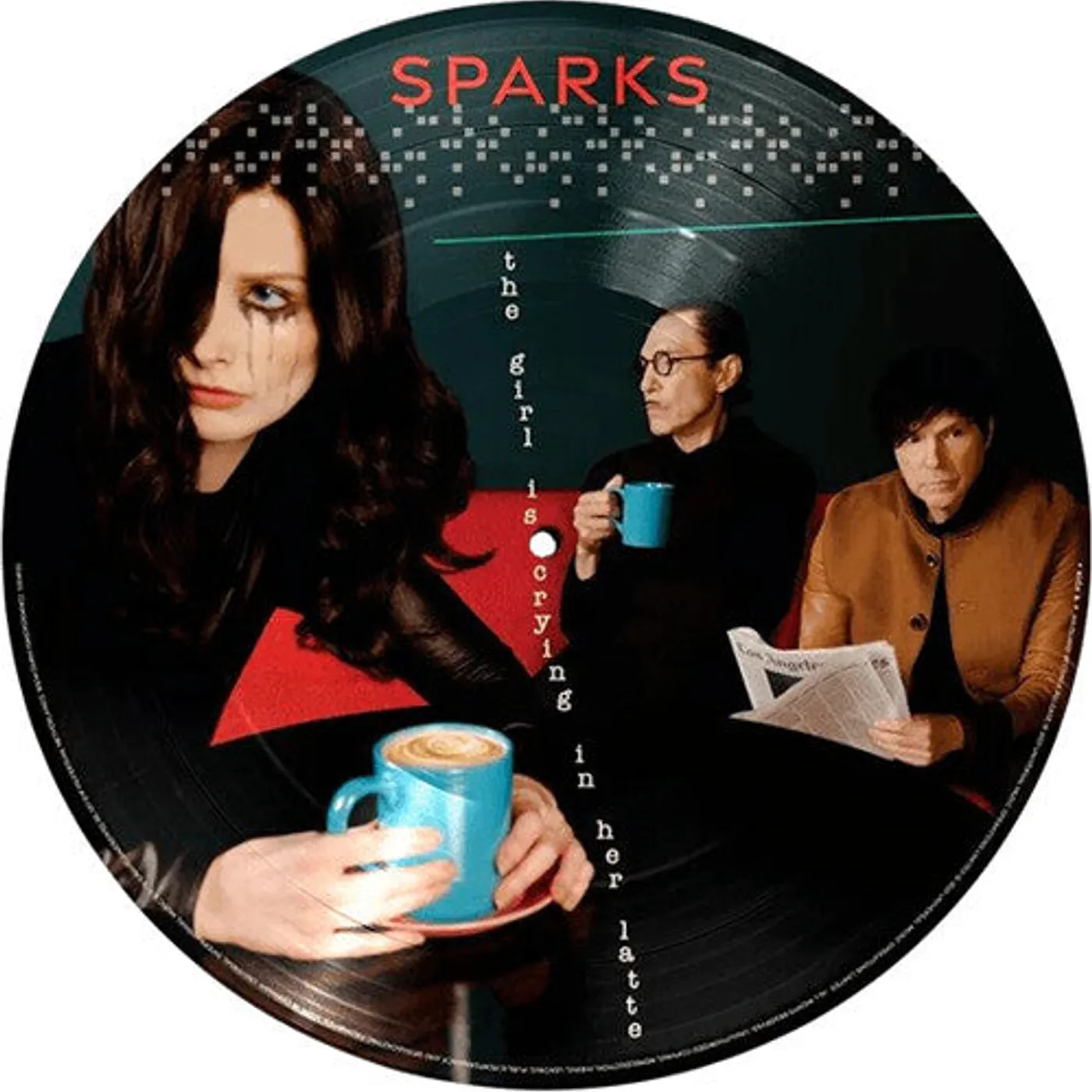 Sparks LP Vinyl - Girl Is Crying In Her Latte (Pict) (Can)